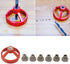 Drill Punch Locator Chucks 5/6/7/8/9/10mm, Woodworking Vertical Drilling Fixture Self Centering Drill Bit Jig