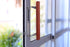 Wright Products Replacement Oak Sliding Patio Door Inside Handle Set, Wood/Aluminum Grey