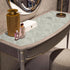 Erfoni Gray Glossy Marble Wallpaper, Peel and Stick Contact Paper for Kitchen Cabinets, 15.8"x118.1"