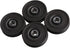 CNBTR 4PCS U-Type Pulley Wheel U Groove Bearing for Doors and Windows, 8mm Shaft Hole, 45mm Diameter