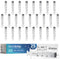 20 ml Syringe without Needle, 25 Pack Individually Wrapped Disposable Syringes for Medical and Lab Use