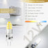 DiCUNO G4 LED Bulb 12V, JC Bi-Pin Base Light Bulbs 2W, Daylight White 6000K, 20W T3 Halogen Replacement Bulb for Landscape Light, Under Cabinet Light, Chandelier, Non-dimmable, Pack of 10 by DiCUNO