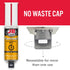 J-B Weld 50132 PlasticWeld Quick-Setting Epoxy Syringe, Translucent Yellow, 25 ml