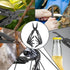 26-in-1 Multitool, Professional Stainless Steel Multi Tools, Heavy Duty Pliers Pocket Knife, Replaceable Bits (black)