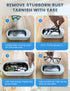 45kHz 14.88oz Ultrasonic Jewelry Cleaner, Professional Ultrasonic Eyeglass Cleaner Machine with Stainless Steel Tank