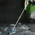 37" Tub Cleaner Brush with Long Handle, Extendable Tub Scrubber with Locking Head, No Scratch Shower Cleaning Brush