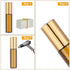 Zonon 500 Pieces Clear Heat Shrink Wrap Bands for Bottles, Lip Balm Tube, Glass Dropper Spray Bottle