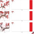 The Best Card Company - 10 Assorted Flower Cards Blank (4 x 5.12 Inch) - All Occasion Floral Greetings Boxed, Cheers
