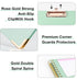 Clipboard with Storage, Cute Notepad Clipboard, 5 Folders and 10 Pockets, Foldable Letter Size Clipboard (Green)