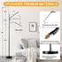 18W 1800LM Dimmable marctronic Floor Lamp, Super Bright LED Floor Lamp with Remote & Works with Smart Plug, Timing Eye