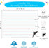 Jumbo Magnetic Handwriting Paper, Magnetic Lined Paper for Whiteboard, Giant Early Writing Page, Classroom Resources