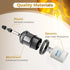 E26 600 6 Packs DiCUNO Vintage Lamp Socket, Edison Pendant Light Socket Replacement, Antique Retro Hanging Lamp Holder