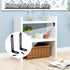 JAKOUE 12 3"x1.2"x0.6" Pcs L Brackets for Wood, Black Metal Corner Braces, Adjustable Right Angle Shelf Brackets, Heavy