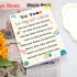 Frvyherz 1st 1st 2nd 3rd First Day of School Card for Kids, First Day of Schools Gifts for Daughter Son, Inspirational