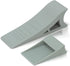 Decorative Rubber Door Stopper, Tall and Adjustable, Solid Stable Base, Easy to Move, Hanger Mounts