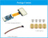 UeeKKoo 1.51inch 5/4B/3B+/3B/A+/Pi 2W, 128 64 SPI/I2C Transparent OLED Compatible with Raspberry Pi Zero W/Pi Zero x