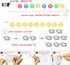 40ft 40LED StarryEver Outdoor String Lights Plug in, Connectable WarmWhite & Multicolor Nylon Lantern String Lights