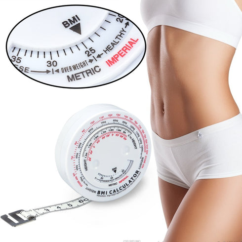 Tape Measure Body, Weight Loss Measuring Tape Fat Measurement Ruler Fitness Retractable Tape Sports Body Measuring Tape Fat Caliper Measurement Tool for Slim Life