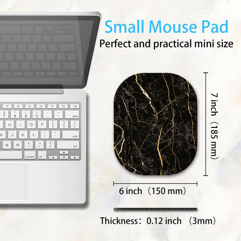 CJYRHFY 6 7 Inchfor Small Mouse PadMini Mouse Pad x Laptop Keyboard Tray Wireless Mouse Home Office Travelwith Non-Slip