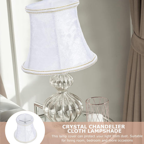 1pc Hemobllo Fashionable Crafted Lamp Shade Decorative Light Cover for Table Floor Bedside Lamps Chandelier Accessories