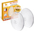 Ducki Door Stop Wall Protector, Self Adhesive Door Knob Wall Protectors, 2 Pack Clear Rubber Door Stops for Wall Damage