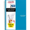 Five Star Spiral Notebook, 2 Subject, College Ruled Paper, 100 Sheets, 9-1/2" x 6", Color Selected For You - 1 Count