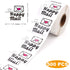 PLESIU Small Business Handmade Sticker, Packaging Sticker (Happy Mail)