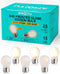 Frosted 25 Watt Light Bulbs E26 Warm White 2700k Dimmable Small Vintage