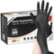 Schneider Nitrile Exam Gloves, Medium, 200-ct Box, 4-mil, Black Disposable, Latex-Free, Food Safe Medical Gloves
