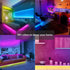 200 GUPUP FT LED Strip Lights,Color Changing LED Lights for Bedroom,Built-in-Mic,Music Sync Tape Lighting,Phone Smart