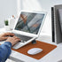 glodentai 25in*13in) Leather Desk pad Protector, Office Mat, Large Mouse Mat, Non-Slip PU Leather Blotter, Laptop Desk