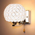 6.3 Inch Angoily Crystal Lampshade Iron Art Ceiling Light Shade Decorative Glass Lamp Cover for Pendant and Wall