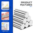 Refrigerator Magnets, 120 Pcs Rare Earth Neodymium Tiny Round Disc Magnets, Multi-use for Crafts, DIY, Office, Dry