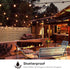 51FT 17 18 Dimmable Bulb Banord Outdoor Shatterproof LED String Lights, Waterproof Hanging Sockets with x LED Garden