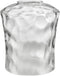 Aspen Creative 23530-63-1, Clear Hammered Glass Shade for Lighting Fixture/Vanity Light/Wall Light/Pendant, Size: 4-1/2"