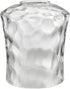 Aspen Creative 23530-63-1, Clear Hammered Glass Shade for Lighting Fixture/Vanity Light/Wall Light/Pendant, Size: 4-1/2"