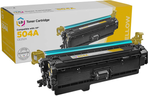 LD Remanufactured Toner Cartridge Replacement for HP 504A CE252A Yellow