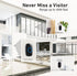 SECRUI Wireless Doorbell, 1000ft Coverage with 2 Plug-In Receivers, 52 Chimes, 110dB Loud Sound, LED Flash