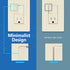 15A 120V/125V LCS1-1PTR-LASWP, LIDER Matte Finish Lighted Combination Decorator Switch and Tamper-Resistant Receptacle