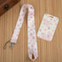 Mabor Cute Bowknot ID Badge Lanyard for Women Nurses - Stylish Card Holder with Detachable Keychain for Work, School