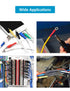 650 Pcs Black Heat Shrink Tubing, innhom UL Approved 2:1 Electrical Cable Wire Kit Set for Long Lasting Insulation