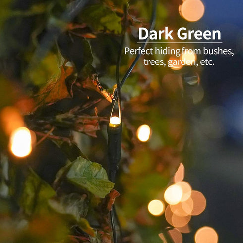 Net Lights Solar Powered, 100 LED 5Ft x 5Ft Bush Net Light Outdoor, Auto On/Off, 8 Modes for Tree Fence Backyard Bush
