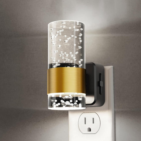 Night Light, 1-Pack Decorative Night Lights Plug into Wall, Dimmable Night Light