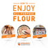 #10 25-Year 53 Emergency Essentials All-Purpose White Flour Enriched, Long-Term Storage in Can | Shelf Life | Servings