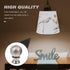 2-Pack 0.86X0.86X1.37 Inch Beaupretty Cow Horn Lamp Finials Decorative Lamp Knobs for Table and Floor Lamps Easy