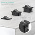 QTEATAK 5Pcs On/Off/On Boat Toggle Rocker Switch, 3 Pin 3 Position, 12V 110V 250V