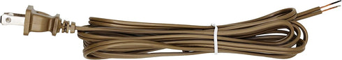 Make a Lamp or Repair Kit - All Essential Hardware, 3 Way Socket, and Matching Electric Cord (Bronze) by Creative Hobbies