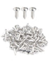 100Pcs Heavy Duty #6 x 1/2"(12mm) Phillips Wood Screws - 18-8 (304) Stainless Steel