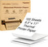 Thermal Printer Paper 8.5 x 11 Inch, Quick-Dry US Letter Thermal Paper,