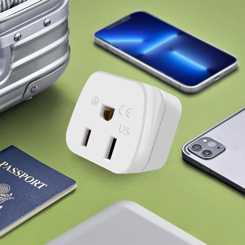 New Zealand Power Adapter, USA to Australia Plug Adapter, 2Pack Travel Adapter for Argentina, China, Type I